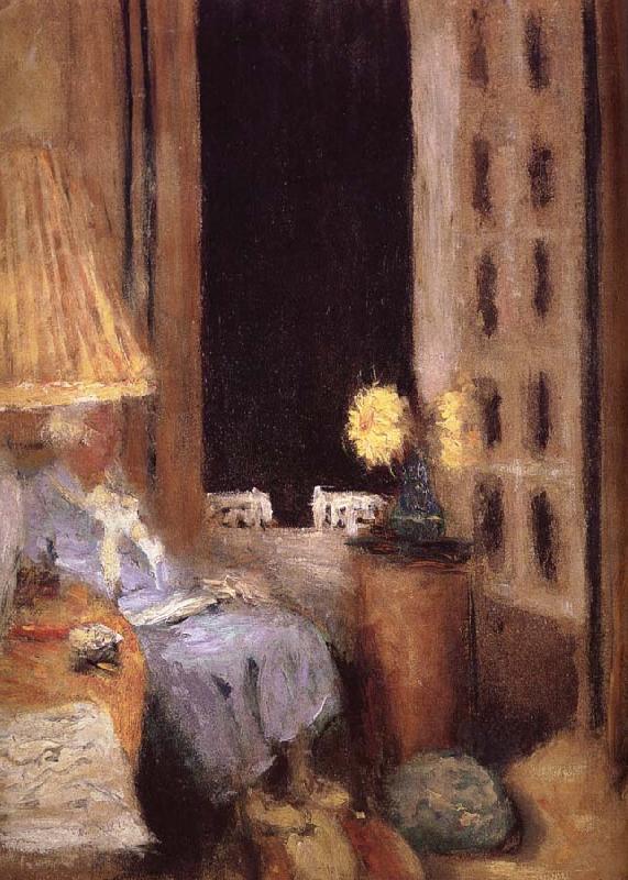 Edouard Vuillard The night opens the window oil painting image